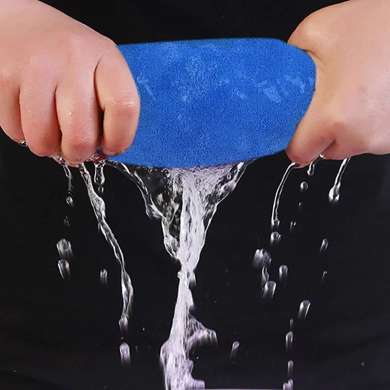 1/5pcs Thicken Car Microfiber Cleaning Towels Thicken Double Layer Soft Drying Cloth Towel Car Care Detailing Towel Wash Rags