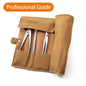 TianBonsai NBK-07/NMK-07 7-piece bonsai tool set leather storage roll bag for bonsai pruning, shaping and maintenance