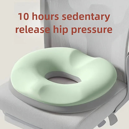 Comfort Donut Seat Cushion Sofa Hemorrhoid Memory Foam Anti Hemorrhoid Massage Tailbone Pillow Car Office Seat Cushion ﻿