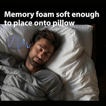 2026 Upgrade: Round Bone Conduction Pillow Speaker, Airwave Conduction Sleep Aid Speaker, Available in Three Colors, Smart App T