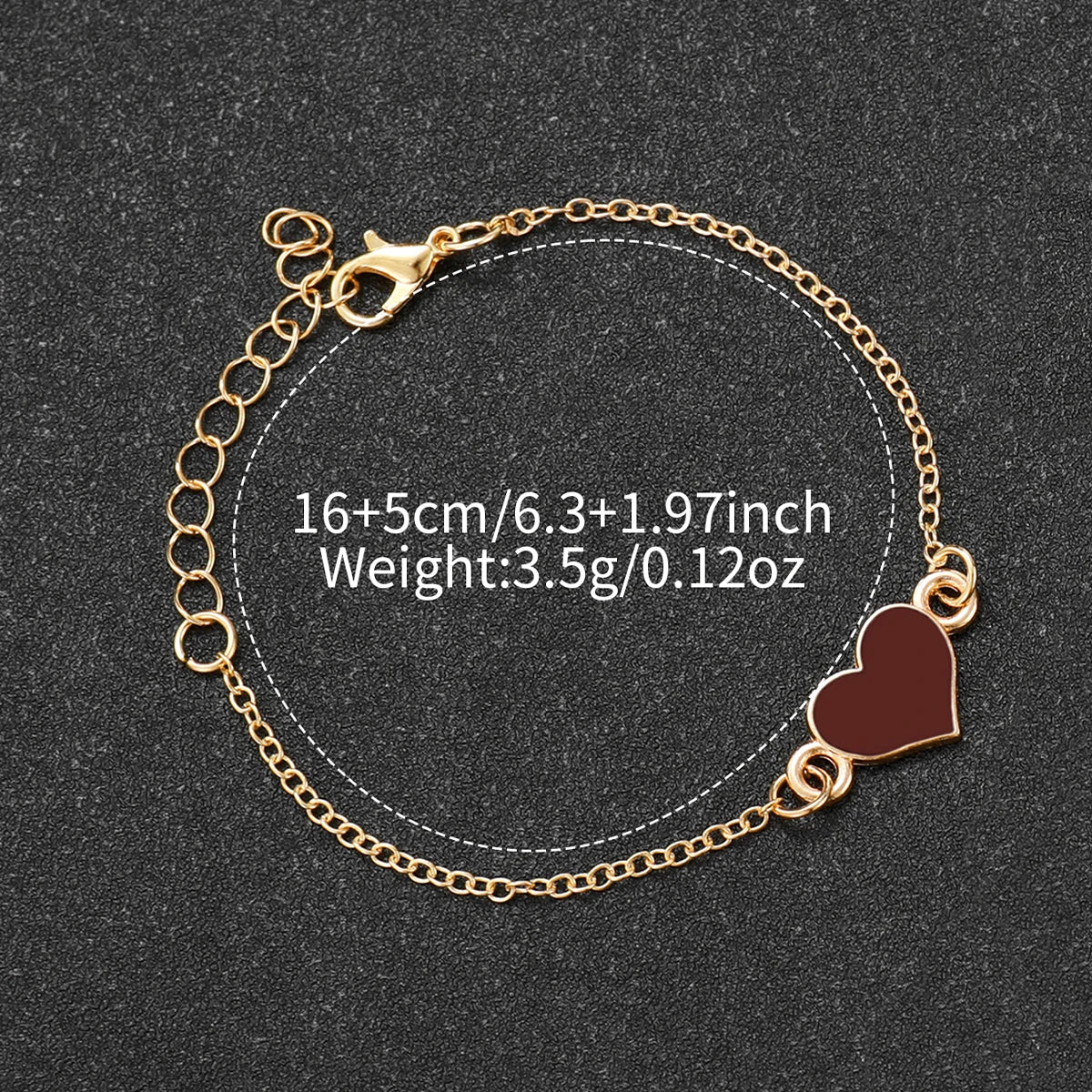 2PCS/Set Fashion Women Watches Casual Arabic Dial  Silicone Band Quartz Wristwatch Heart Bracelet Set Reloj Mujer (Without Box)