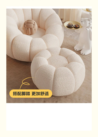 Lazy sofa single double pumpkin sofa reclining sleeping cloud swivel chair bedroom Internet celebrity sofa balcony sedentary