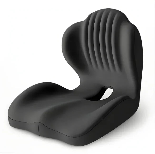Ergonomic Memory Foam Seat Cushion Lumbar Support Pad Relieve Tailbone Sciatica Pain For Office Chair Car Seat Daily Use