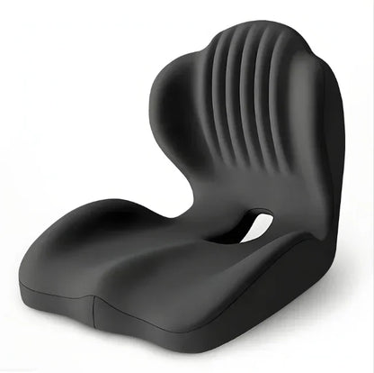 Ergonomic Memory Foam Seat Cushion Lumbar Support Pad Relieve Tailbone Sciatica Pain For Office Chair Car Seat Daily Use