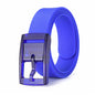 High-quality Color Candy Color Silicone Belt Fashionable And Trendy Universal Belt For Men And Women With Jeans Belt Accessories
