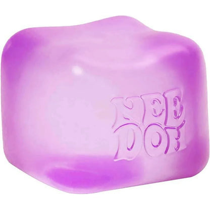 NeeDoh Nice Cube Sensory Squeeze Toy with Super Solid Squish Stress Relief Anxiety Sensory Tool Stress Reliever Toys