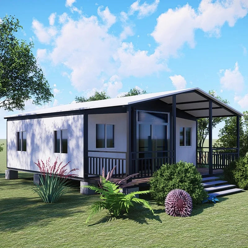 Customize Foldable Modular Expandable Container House 20ft 2 Bedrooms Bathroom Terrace with Roof Foldable House Collapsible Home