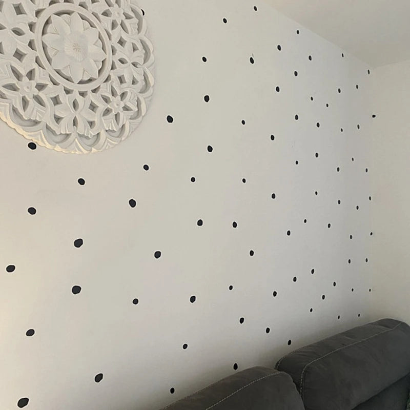 150 Pcs Cute Irregular Dot Shapes Wall Sticker Baby Nursery Kids Room Wall DIY Decoration Funny Dot Pattern Vinyl Decal Decor
