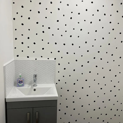 150 Pcs Cute Irregular Dot Shapes Wall Sticker Baby Nursery Kids Room Wall DIY Decoration Funny Dot Pattern Vinyl Decal Decor